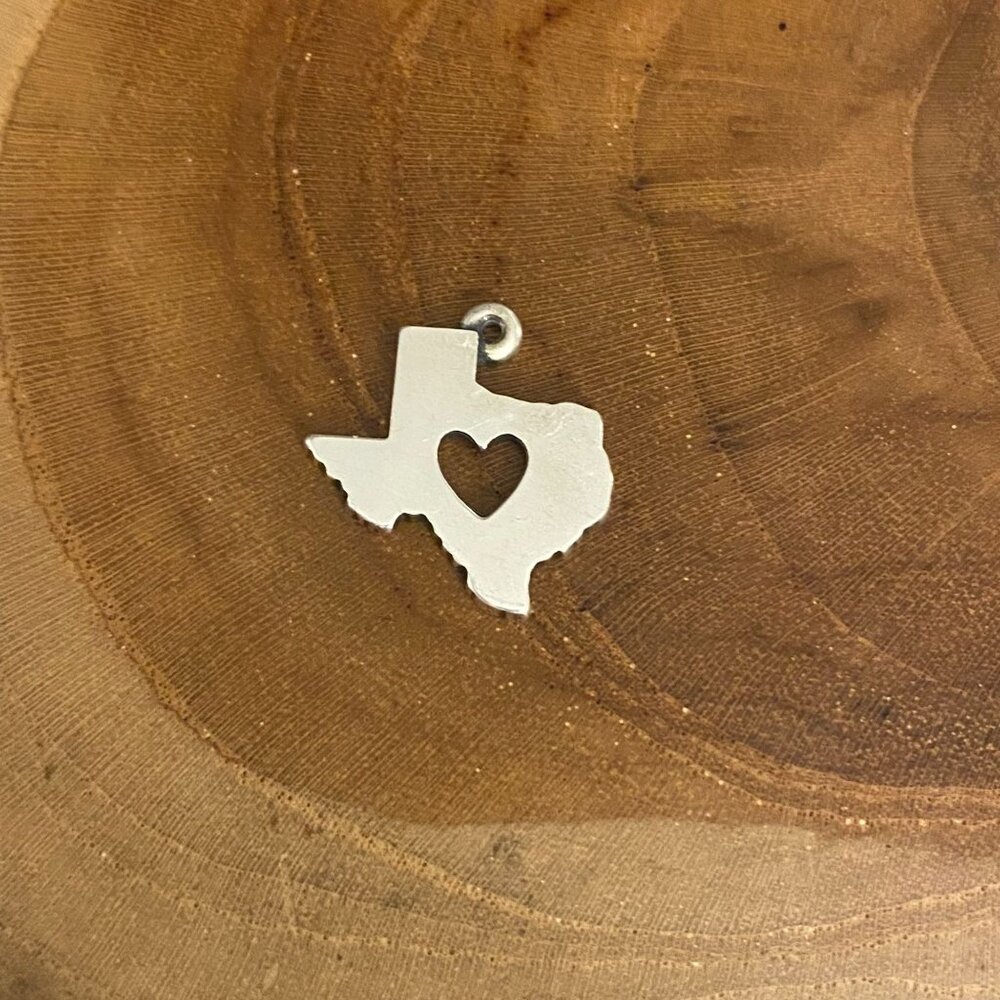 James Avery Deep in the Heart of Texas Charm, Sterling Silver
